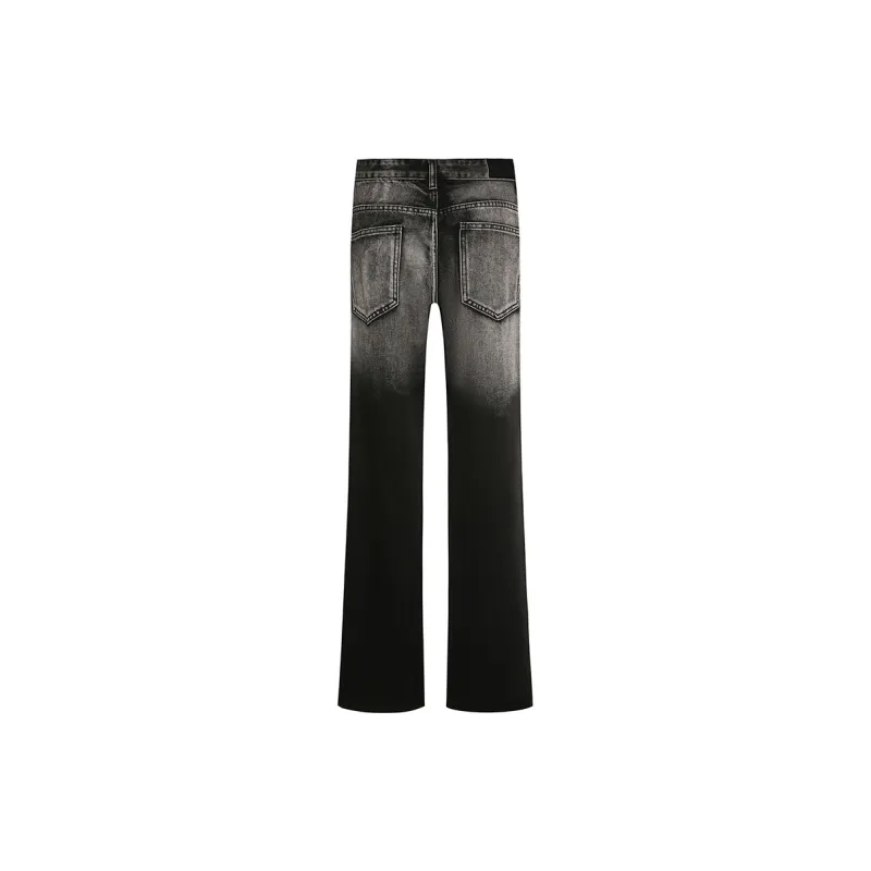 COOLALPACA Loose Fit Bootcut Jeans Unisex-1