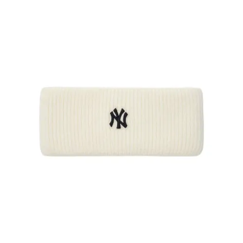 MLB Acrylic Hair Bands Unisex White
