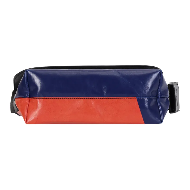 FREITAG PVC Messenger Bag Shoulder Bag Crossbody Bag Medium Size Unisex Red & Dark Blue-3