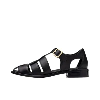 Clarks Hana Sun Roman Sandals 3.5cm Women's Black