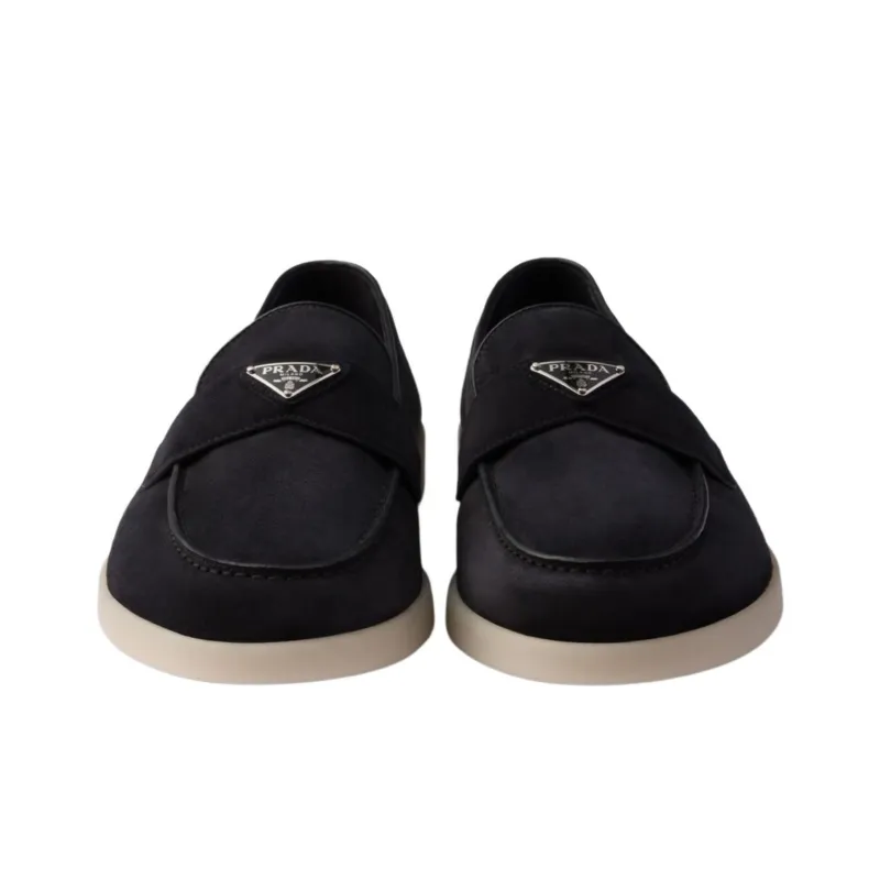 PRADA Loafers Men Black-3