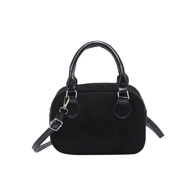 S.REPHEN Leather Velvet Shoulder Bag Crossbody Bag Handbag Unisex Multicolor-6