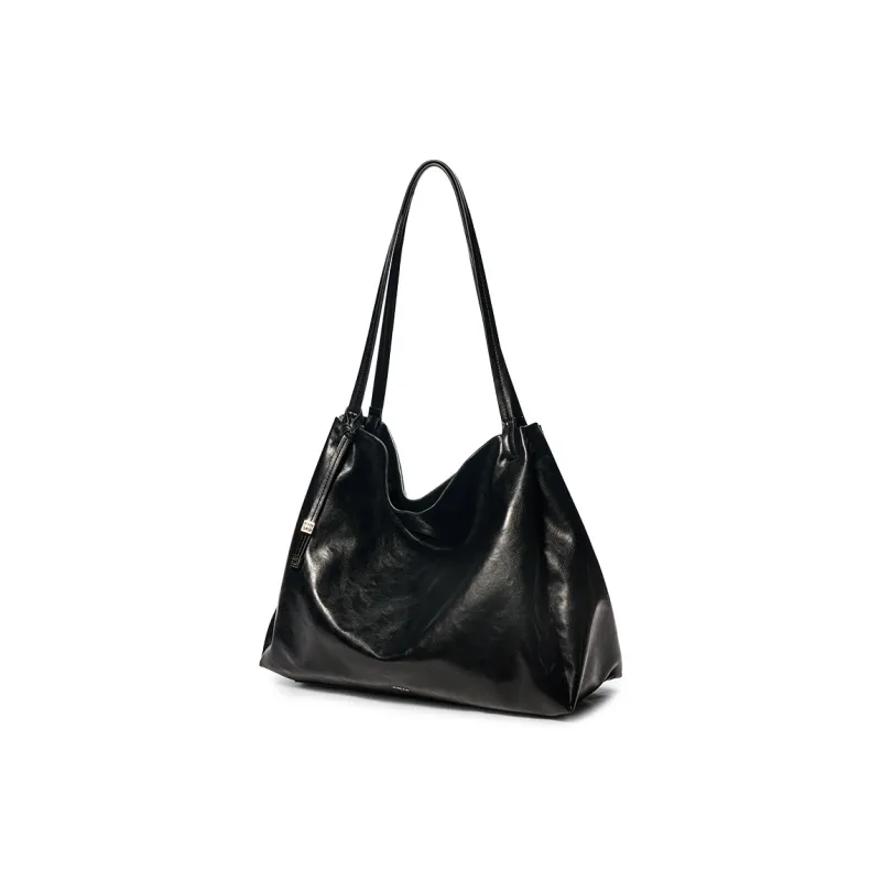 JONBAG Synthetic Leather Shoulder Bag Women's Black-2