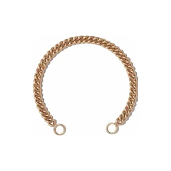 Marla Aaron 14kt Yellow Gold Heavy Curb Chain Bracelet