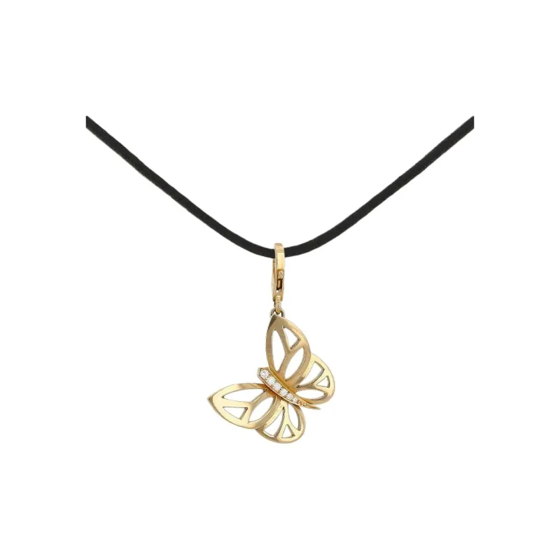 Van Cleef & Arpels Yellow Gold Diamond Pendant-2