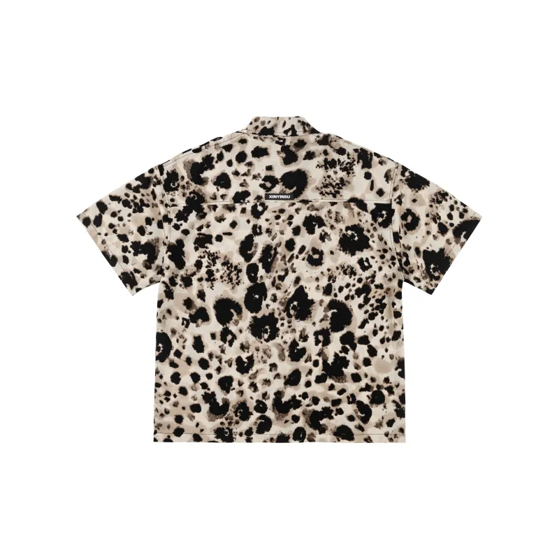 XINYINSU SS25 Shirt Unisex Khaki-1