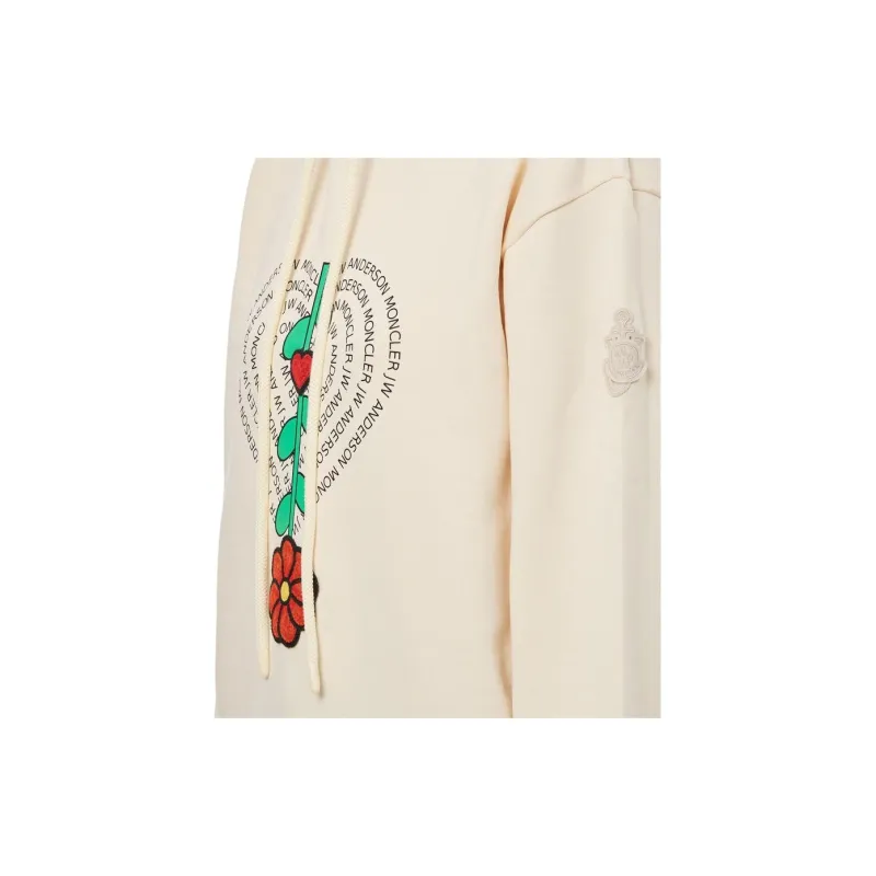 Moncler X Jw Anderson Logo Patch Drawstring Hoodie-4