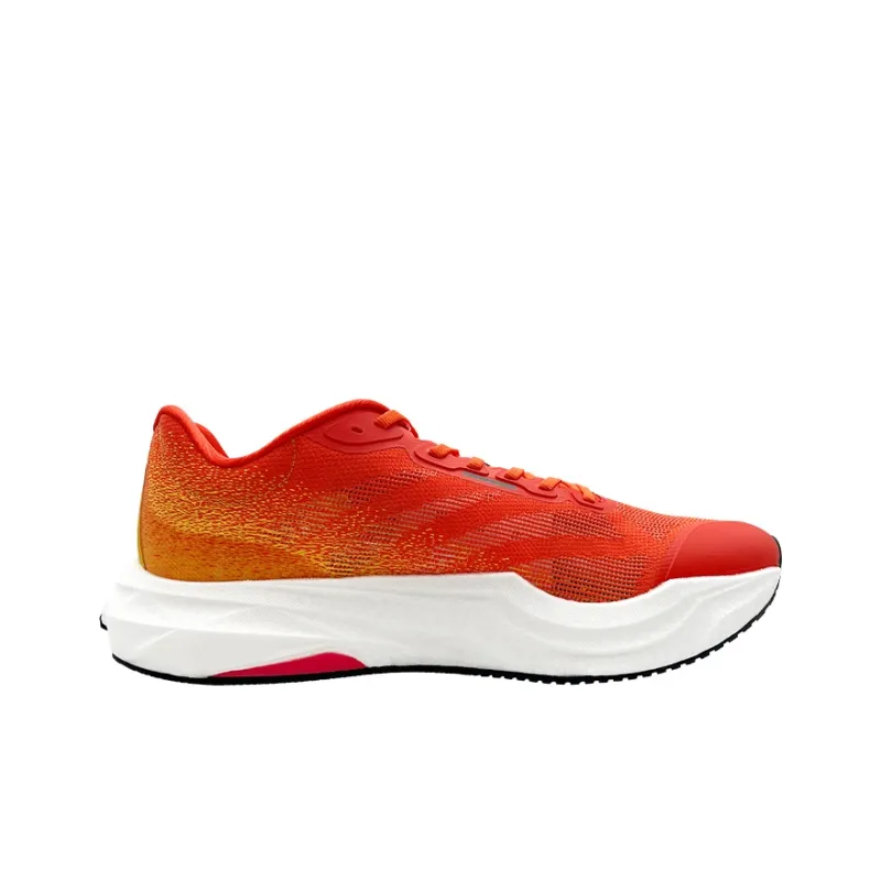 LOOP BURN Breeze Style Running Shoes Unisex Low Top Pink, Orange, White-6
