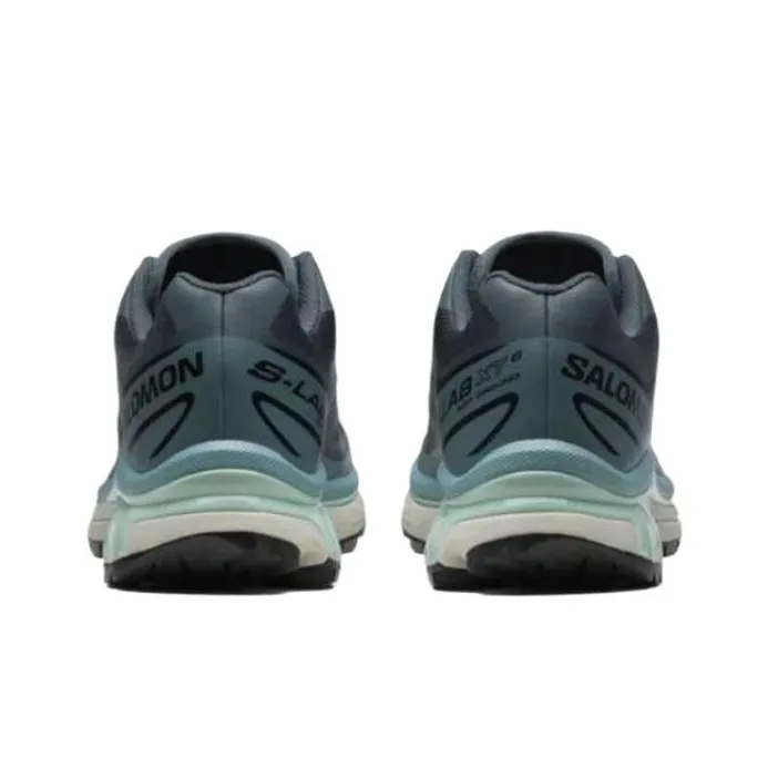 SALOMON XT-6 Slip-Resistant Low-Top Running Shoes Unisex Turbulent Ranger Light Blue-4