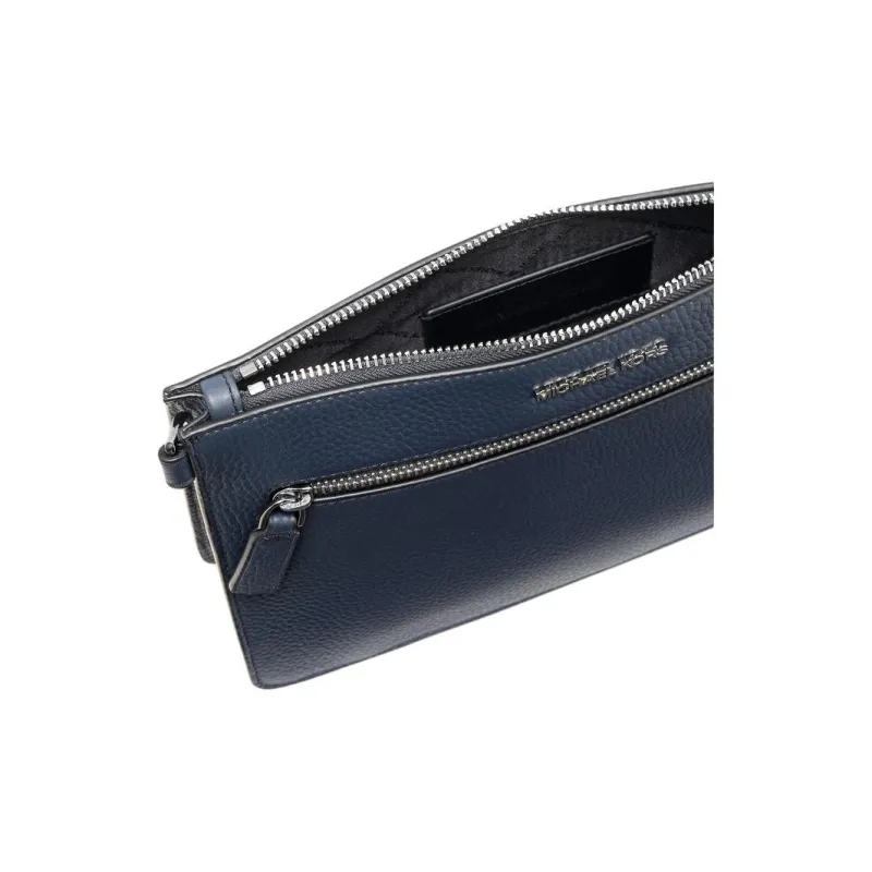MICHAEL KORS MK Cooper Cow Leather Crossbody Bag Shoulder Bag Men's Navy-4