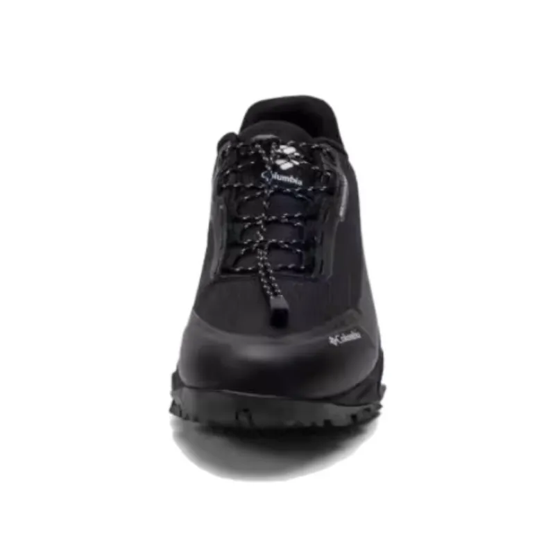 Columbia Cushioned Slip-Resistant Abrasion-Resistant Low-Top Trekking Shoes Men's Black-3
