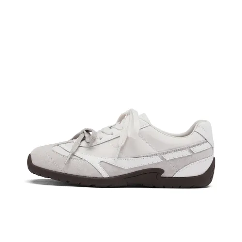 Hotwind Sports Ballet Collection Abrasion Resistant Lightweight Slip Resistant Casual Shoes Women's Beige