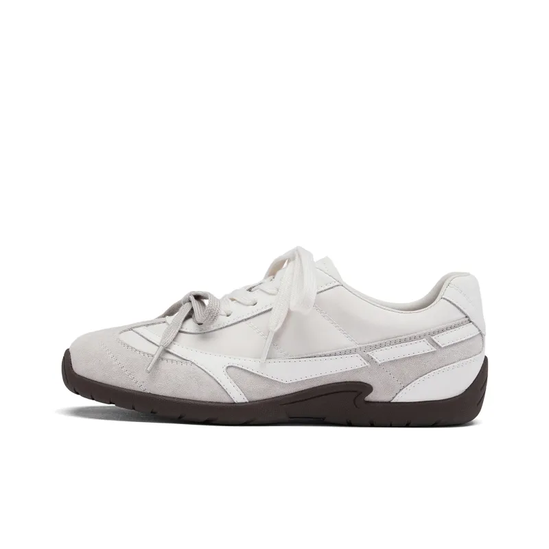 Hotwind Sports Ballet Collection Abrasion Resistant Lightweight Slip Resistant Casual Shoes Women's Beige-0