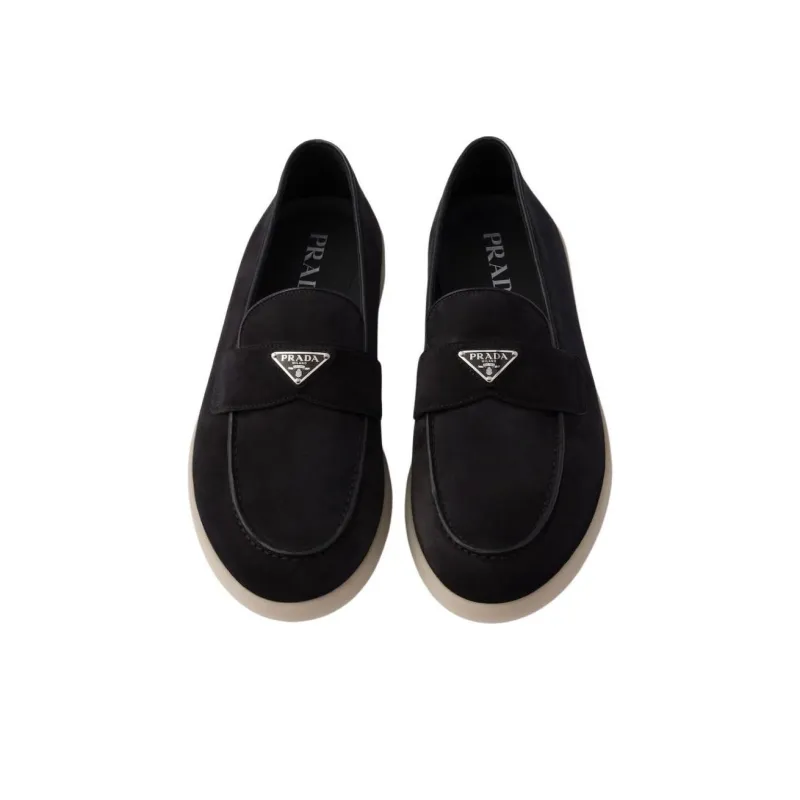 PRADA Loafers Men Black-4