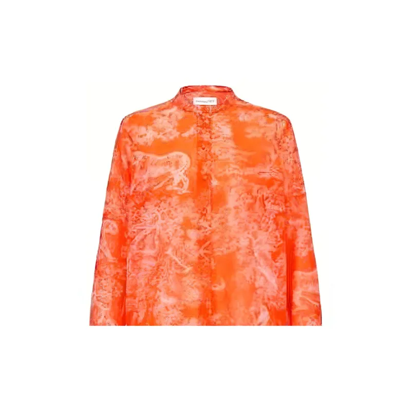 DIOR Shirts Women's Orange-5