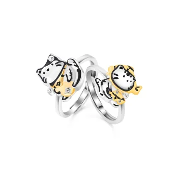 VIVIWELL S925 Silver Rings Unisex
