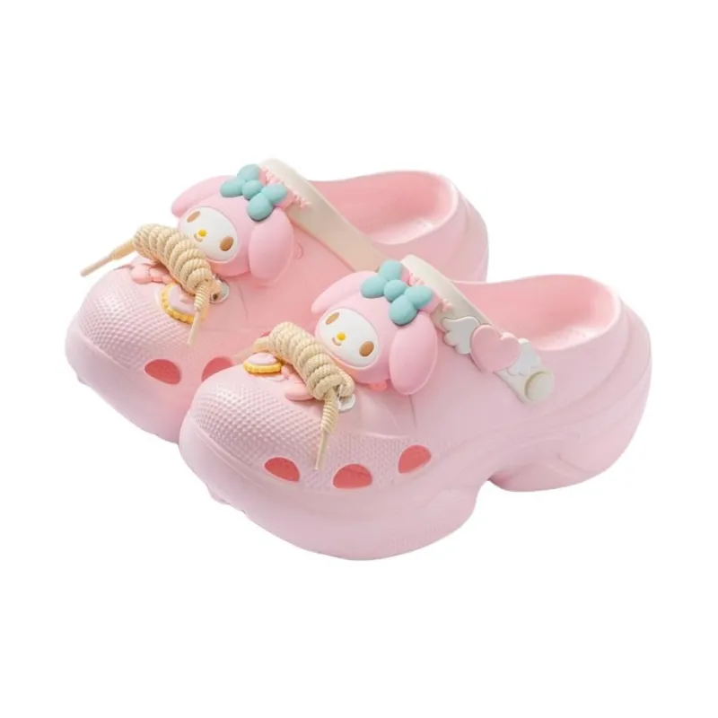 SHAJI Summer Cartoon Cute Platform Home Indoor Slip Resistant EVA Closed Toe Slippers For Women's-4