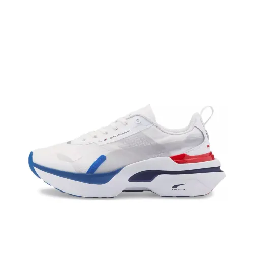 BMW Motorsport x PUMA Anti-Slip Wear-Resistant Low-Top Casual Shoes Women's White