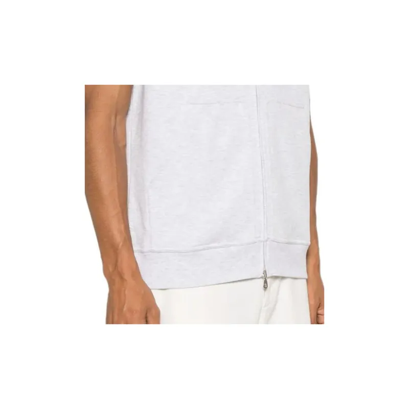 Brunello Cucinelli Drawstring Sleeveless Hoodie-4