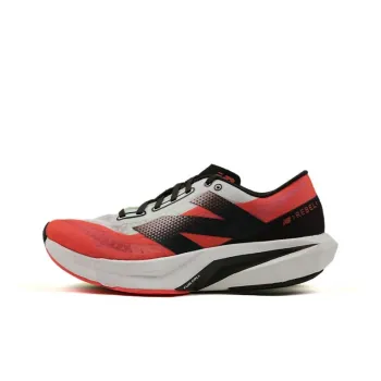 New Balance Rebel V4 Anti Slip Wear Resistant Low Top Running Shoes Men's Red Black White
