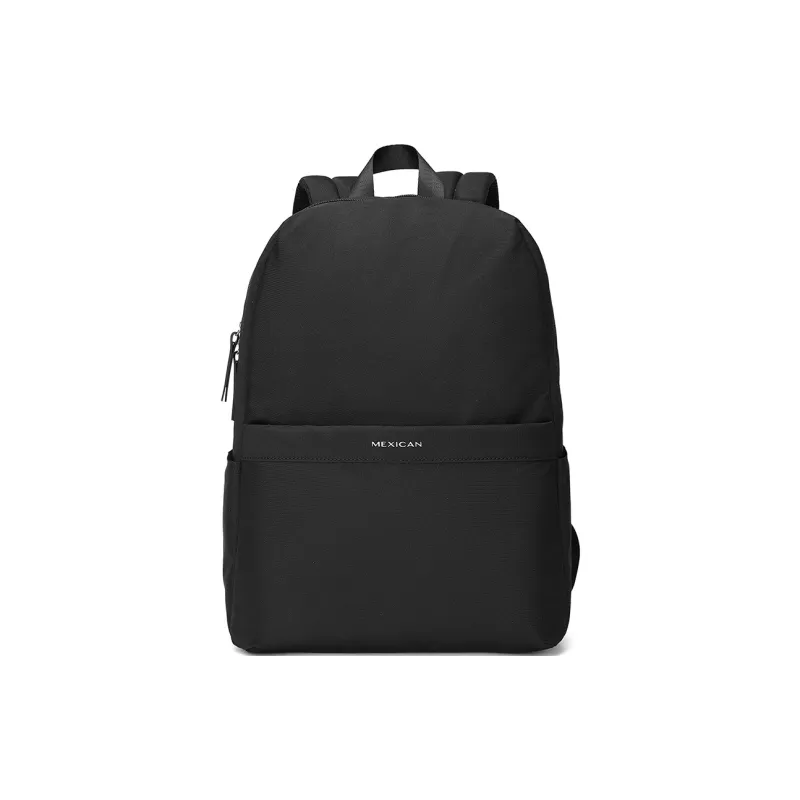 MEXICAN Fabric Backpack Regular Unisex Black-0