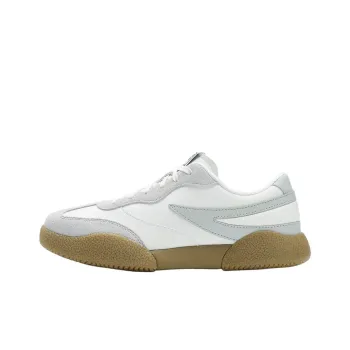 FILA Anti Slip Wear Resistant Low Top Skateboard Shoes Women's White Gray
