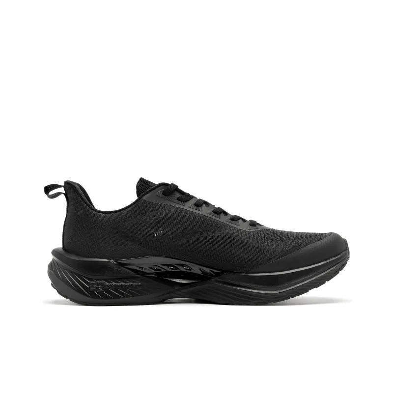 QIAODAN Cushioning Anti-Slip And Wear-Resistant Low-Top Casual Running Shoes Men's Black Lightning Gray-1
