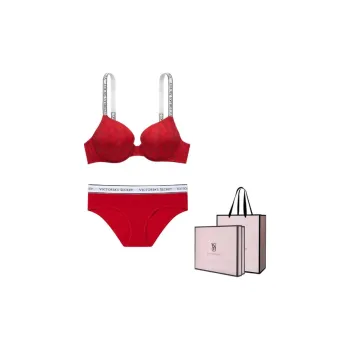 Victoria's Secret Underwear Set Women's Red