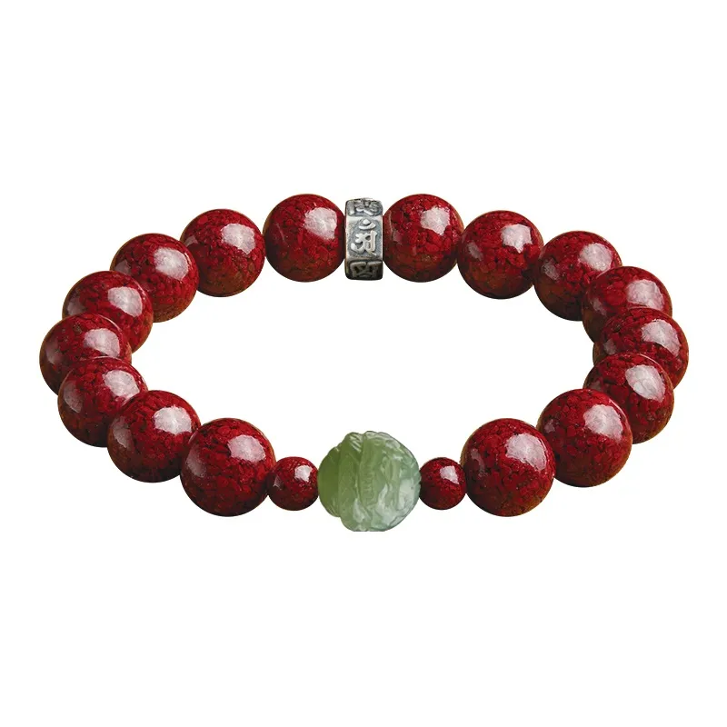 Yi Mingju Cinnabar Bracelets Unisex-9