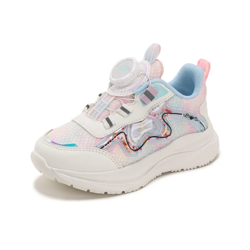 Disney Frozen Series Cushioned Wear Resistant Lightweight Low Top Chunky Sneakers Women's-8