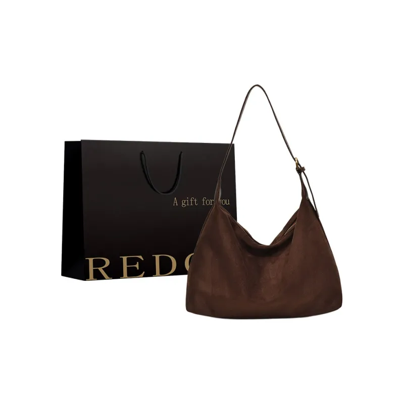 REDOO PU Shoulder Bag Regular Women's Leopard Print/Black/Coffee/Brown-11