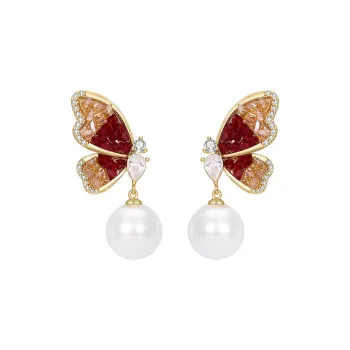 MCK 925 Sterling Silver Earrings Women's
