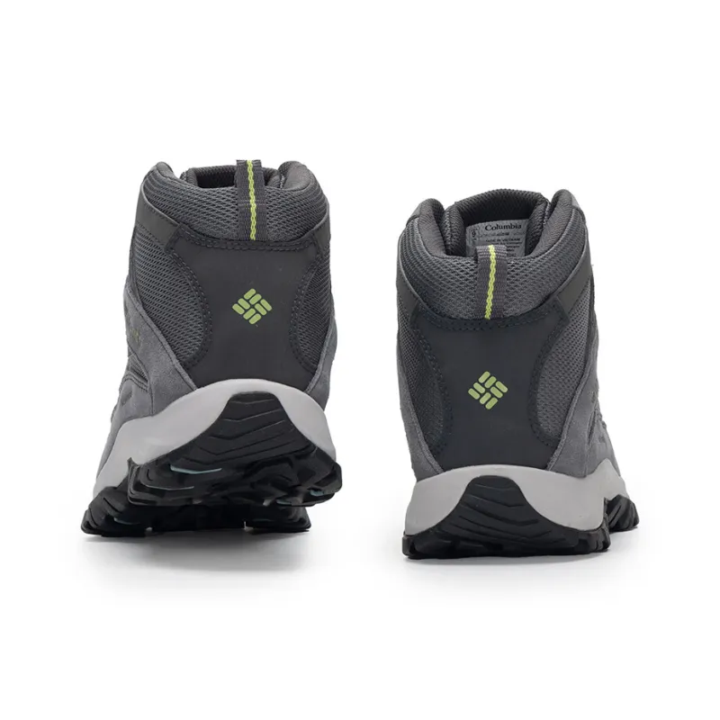 Columbia Crestwood Slip Resistant, Abrasion Resistant, Support, Balance Mid Top Hiking Shoes Men's Gray-3