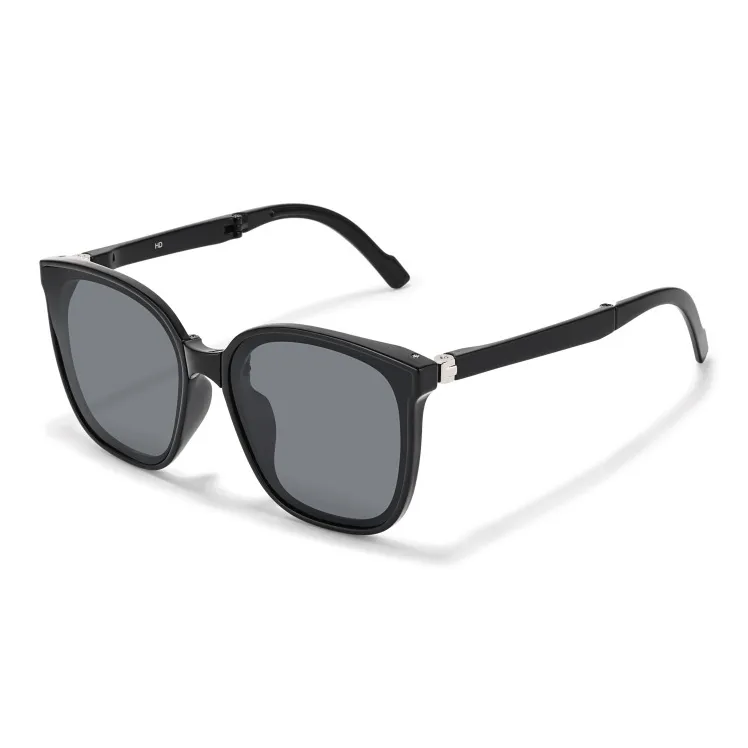 Sagawa TR/Memory Plastic Round Sunglasses Unisex-0