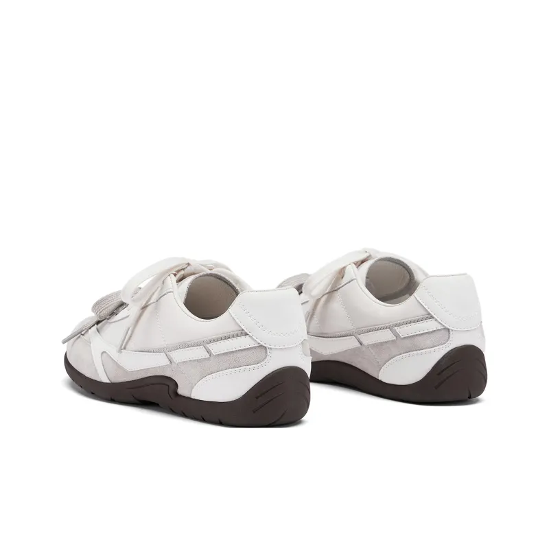 Hotwind Sports Ballet Collection Abrasion Resistant Lightweight Slip Resistant Casual Shoes Women's Beige-3
