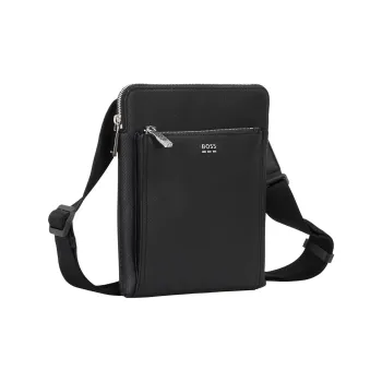 HUGO BOSS Recycled Polyamide Shoulder Bag Regular Men's Black