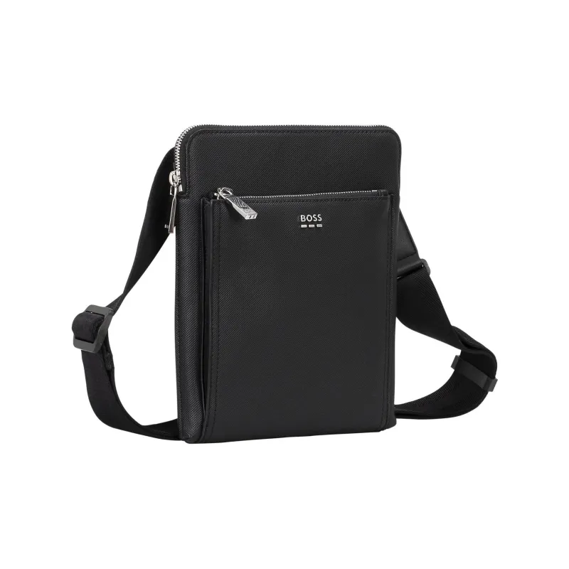 HUGO BOSS Recycled Polyamide Shoulder Bag Regular Men's Black-0