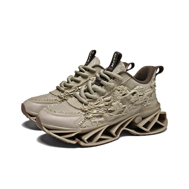 Jerden Smith Shock Absorbers With Slip Resistant And Abrasion Resistant Properties Low Top Chunky Sneakers Men's-14