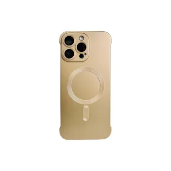 Wei Xin Acrylic Material Magnetic Bezel less Phone Cases Compatible With IPhone 16/15 Pro Max/Apple 13/14 Pro/Max