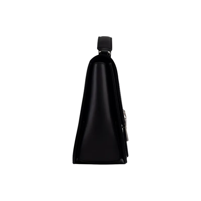 PINKO Love Bag Leather Shoulder Bag Crossbody Bag Handbag Mini Women's Black-3