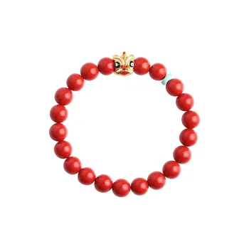 ZUIWENGLANGYASHANWENCHUANG Cinnabar Bracelets Unisex