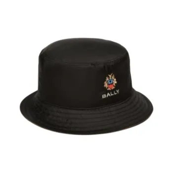 BALLY Logo embroidered Bucket Hat