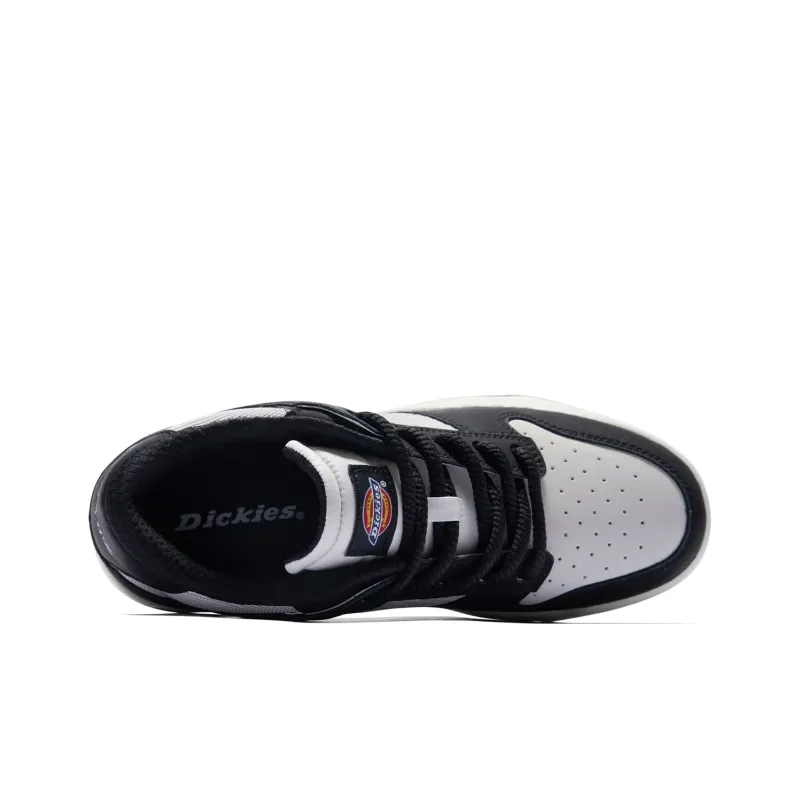Dickies Anti-Slip Wear-Resistant Low-Top Skateboard Shoes Men's Black White-2