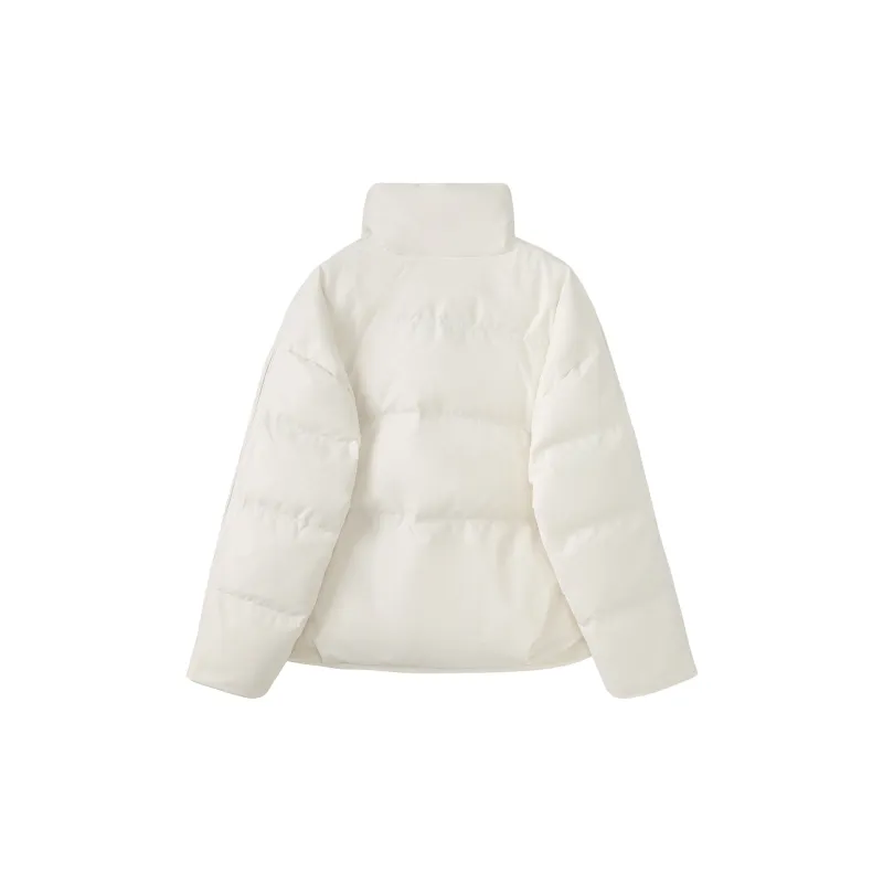 Fstudio Fall And Winter Korean Petite 90 Fill Power White Duck Down Cropped Down Jacket Coat Women's-1