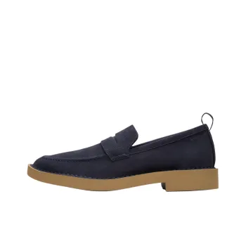 Clarks Martock Lo Loafers Men's Marine Blue