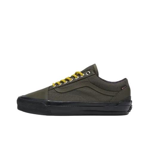 Vans Premium Old Skool Anti Slip Wear Resistant Low Top Skateboard Shoes Men's Green