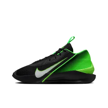 Nike Anti Slip Wear Resistant Low Top Basketball Shoes Men's Black Green