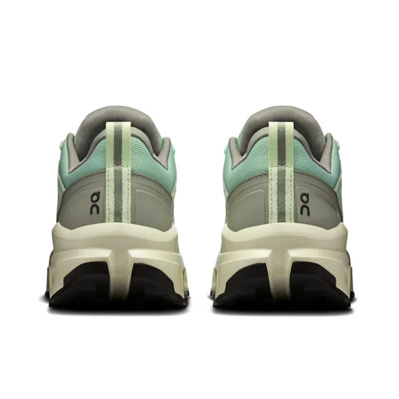 On Anti Slip Wear Resistant Low Top Trekking Shoes Women's Green-2