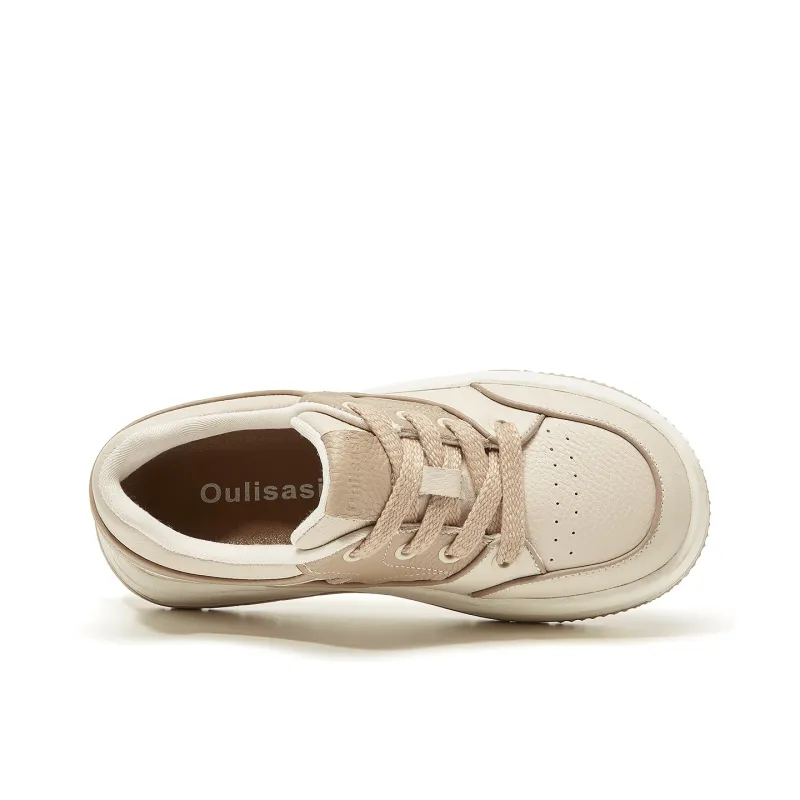 OULISASI Low Top Skateboard Shoes Women's-7