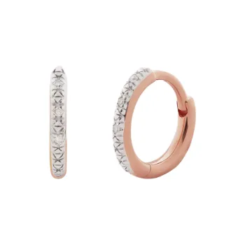 Monica Vinader Riva Mini Huggie Earrings
